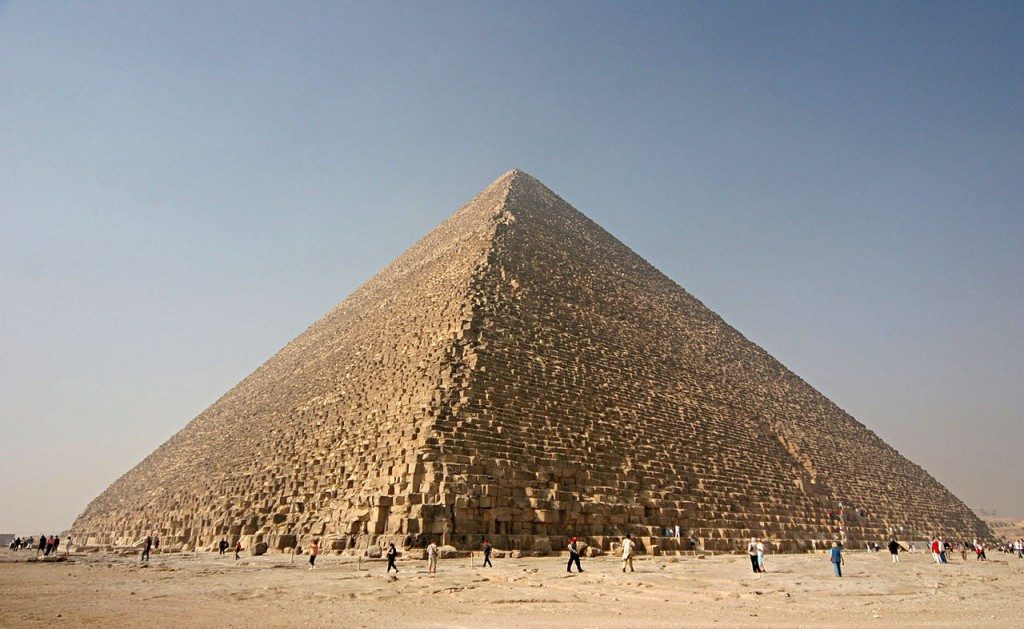 Egypt's Great Pyramid of Giza is set to provide the backdrop for a professional squash tournament for the first time in a decade ©Wikipedia