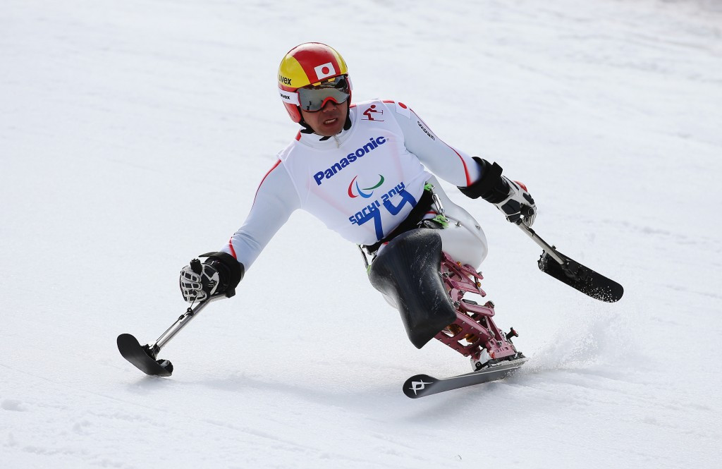 Japanese alpine skier Takeshi Suzuki is among the athletes expected to compete at the Pyeongchang 2018 Paralympic Games ©Getty Images