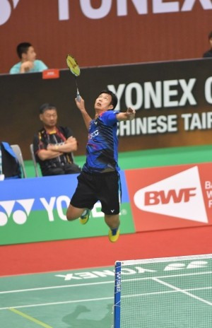 Thailand's Boonsak Ponsana won both of his matches today ©BWF