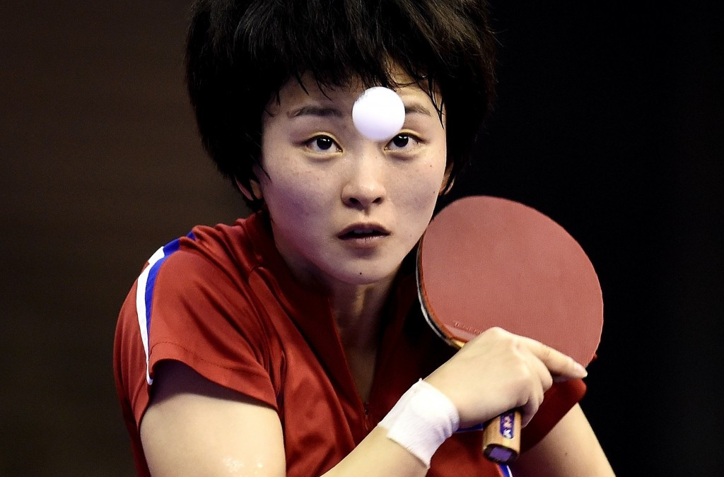 North Korea's top seed Ri Myong-sun is yet to begin her tournament ©Getty Images