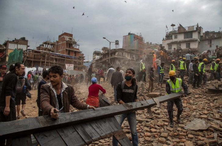 A devastating earthquake hit Nepal in April