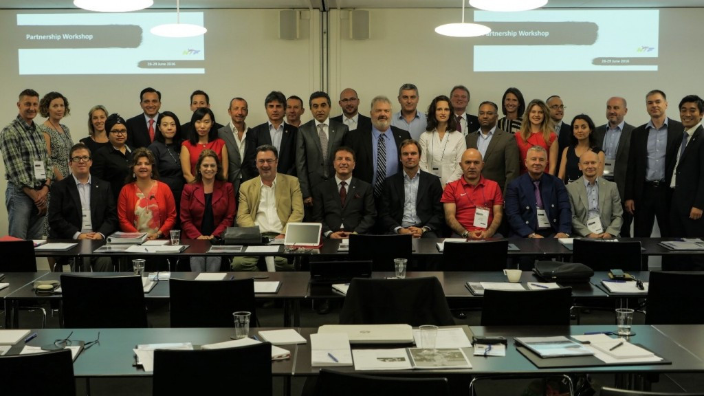The first ever WTF Partnership Workshop was attended by a number of participants from global cities ©WTF