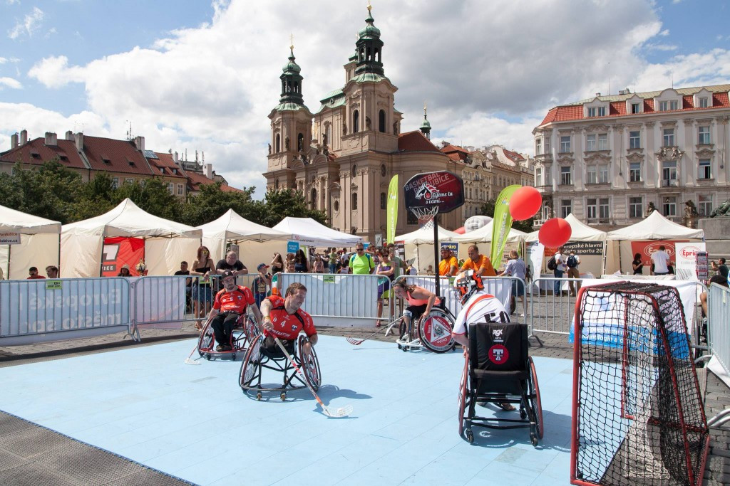 The public were given the chance to take part in various sports in the Prague ©Facebook/The Parade of Nations took place in the city to officially open the Games ©Facebook/IWAS U23 World Games Prague 2016