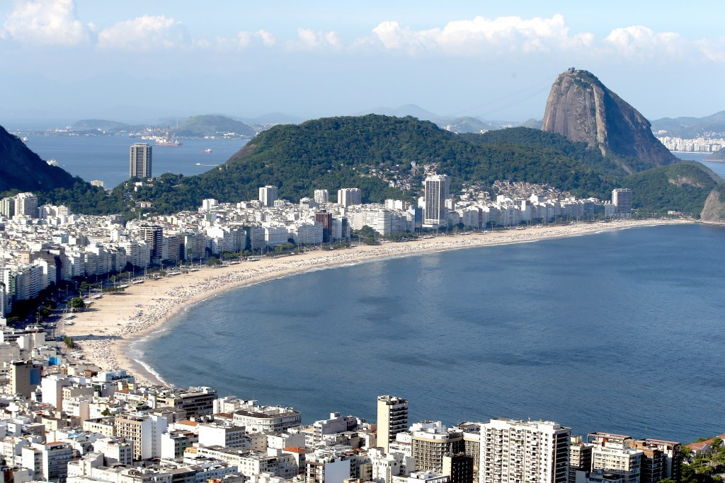 Copacabana Beach will be the venue for the start of all the Para-triathlon races at the Rio 2016 Paralympic Games ©Getty Images
