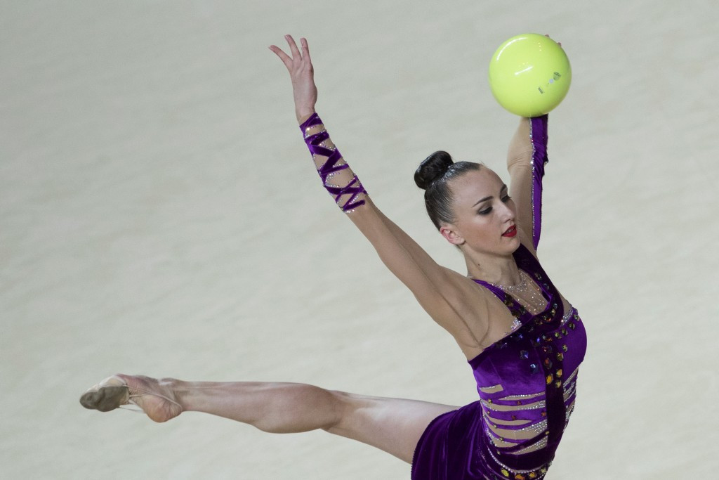 Ukraine's Ganna Rizatdinova will be one of the individual stars on show ©Getty Images