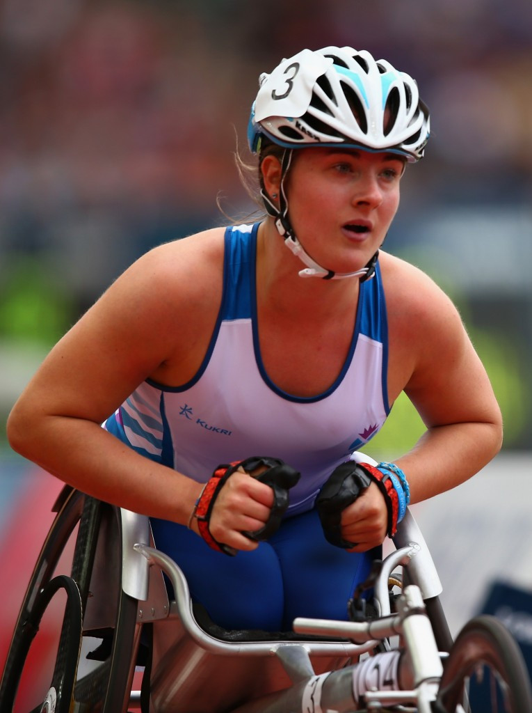 Meggan Dawson-Farrell holds every Scottish record between 100 metres and the marathon in the T53 category ©Getty Images