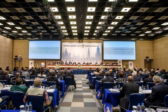 The ISSF General Assembly opened today in Moscow ©ISSF