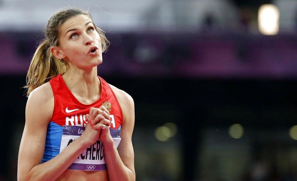 Anna Chicherova is the third Russian gold medallist from London 2012 to be implicated in a doping scandal ©Getty Images