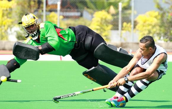 Fiji's men wrapped up their campaign by thrashing Papua New Guines 8-1 ©FIH