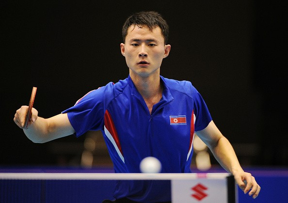 
Second seed Choe Il failed to make it beyond the quarter-finals in the men's singles ©Getty Images