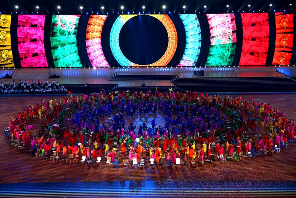 Jack Morton Worldwide organised the Opening and Closing Ceremonies at Glasgow 2014 ©Getty Images