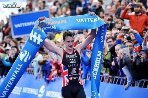 Olympic champion Brownlee beats younger brother to gold at Stockholm leg of ITU World Triathlon Series