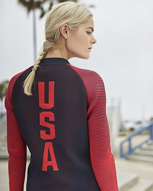 Nike have unveiled the kit American athletes will wear on the podium at Rio 2016 ©USOC