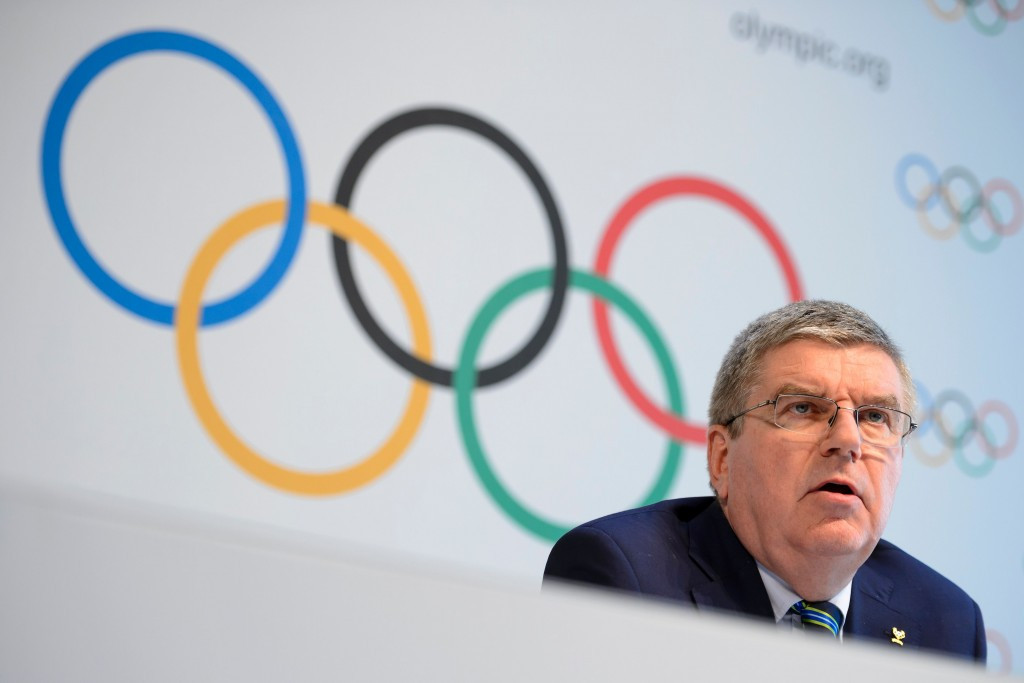 Thomas Bach suggested Russia athletes in Rio would compete under their own flag rather than a neutral one ©Getty Images