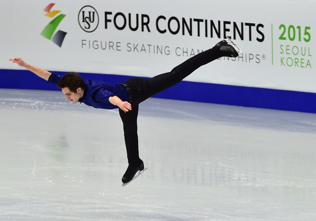 Joshua Farris won silver at last year's Four Continents Championships in Seoul ©Getty Images