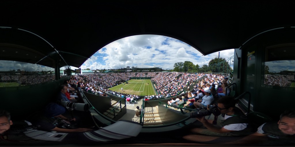 Sun shines at first Wimbledon People's Sunday since 2004