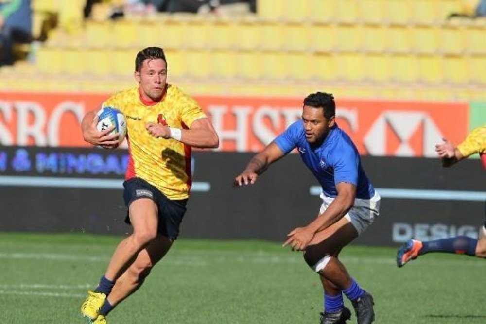 Samoa missed out on a rugby sevens qualifying spot at Rio 2016 after being beaten by Spain ©World Rugby