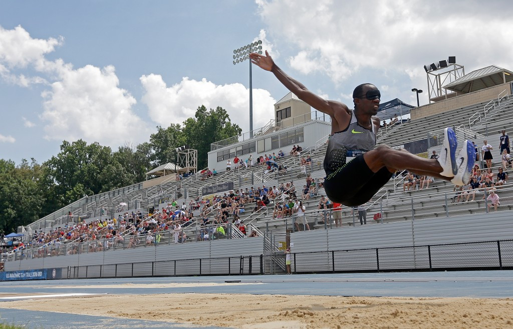 Lex Gillette claimed an impressive victory in the men's T11 long jump ©Getty Images