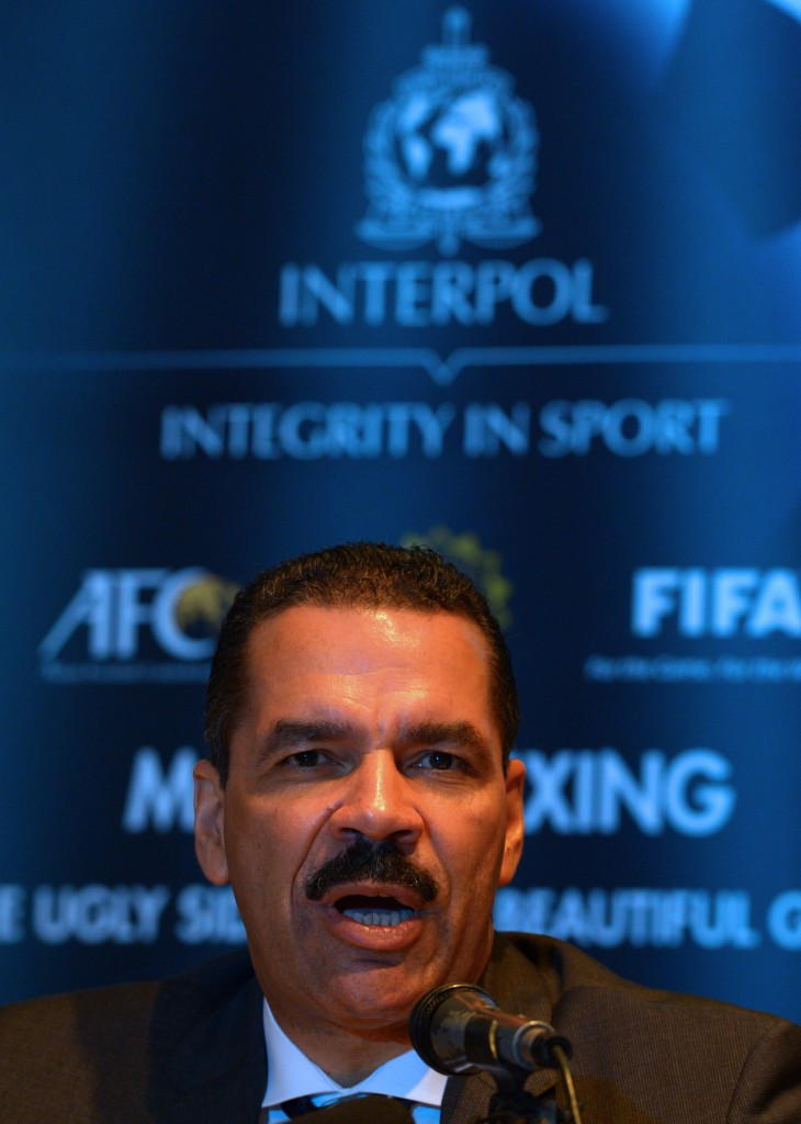 Ronald Noble was the secretary general of Interpol when FIFA unveiled its contribution to the organisation in May 2011