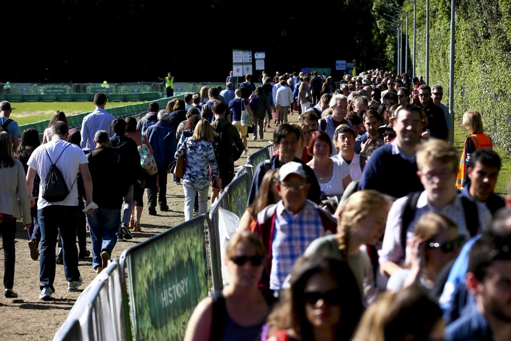 The Wimbledon is considered one of the longest queues in the world ©Getty Images