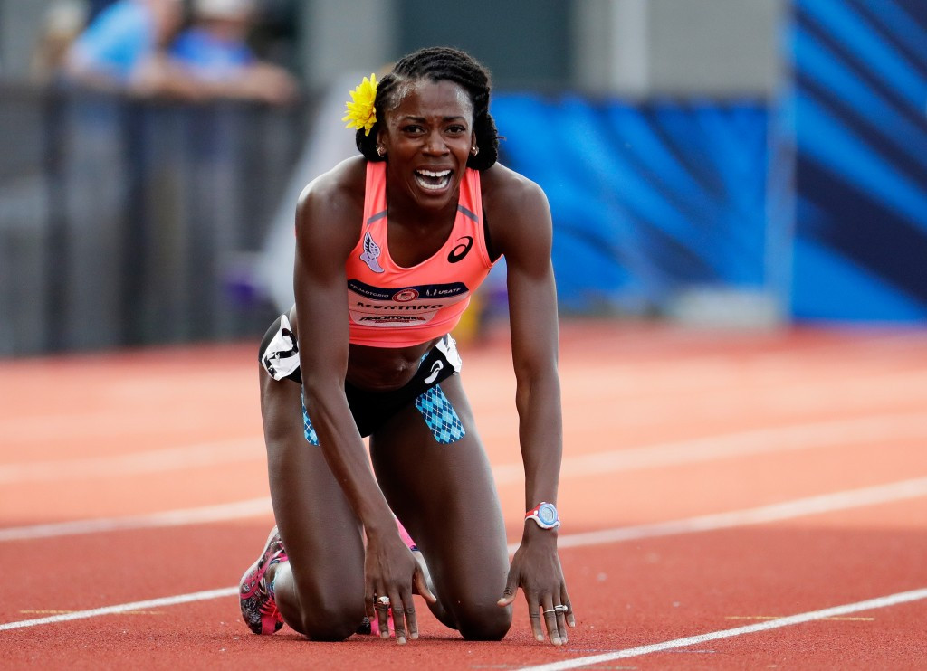 Alysia Montano is out of the running at the US Olympic trials ©Getty Images
