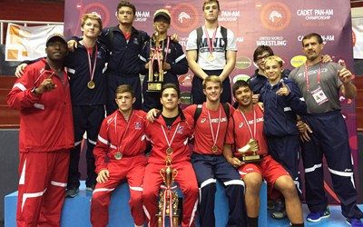 The United States secure all three team titles in Peru ©USA Wrestling