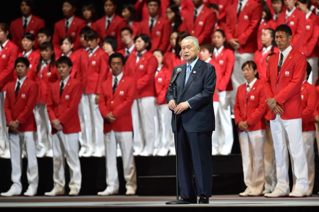 Tokyo 2020 President criticises Japanese Olympic team for not singing national anthem properly