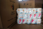More than 830 boxes of packaged toilet paper have been removed from a business property in Gordon ©Port Moresby 2015
