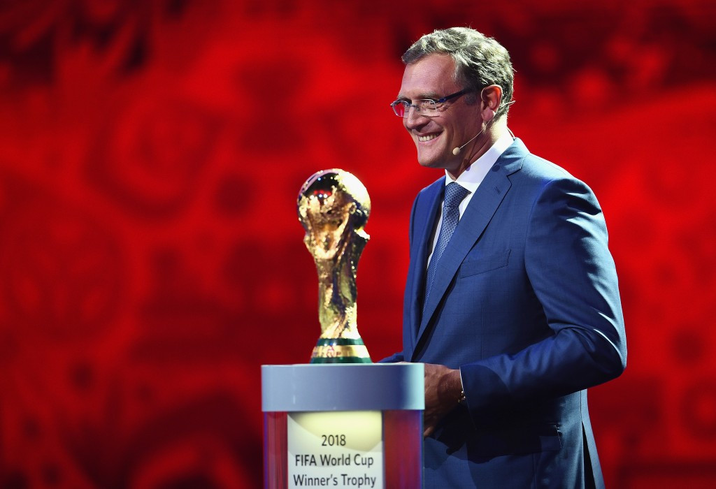 Former FIFA secretary general Jérôme Valcke has appealed to the European Court of Human Rights in a bid to have a 10-year ban from football overturned ©Getty Images 