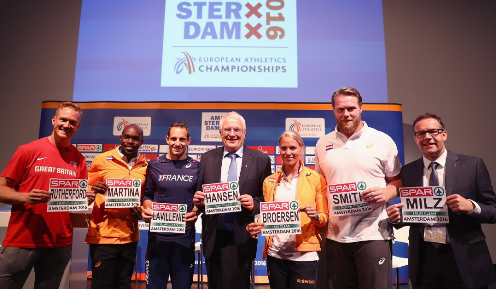 Leading European athletes gather ahead of the continental Championships ©European Athletics