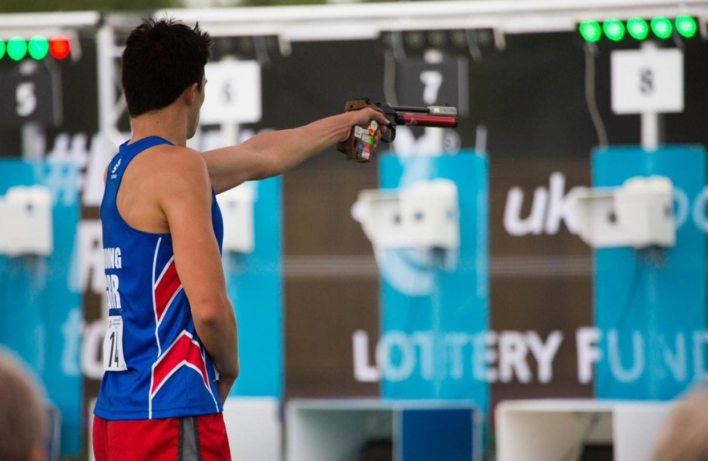 Britain finished in fourth place after missing out in the run-shoot ©Pentathlon GB