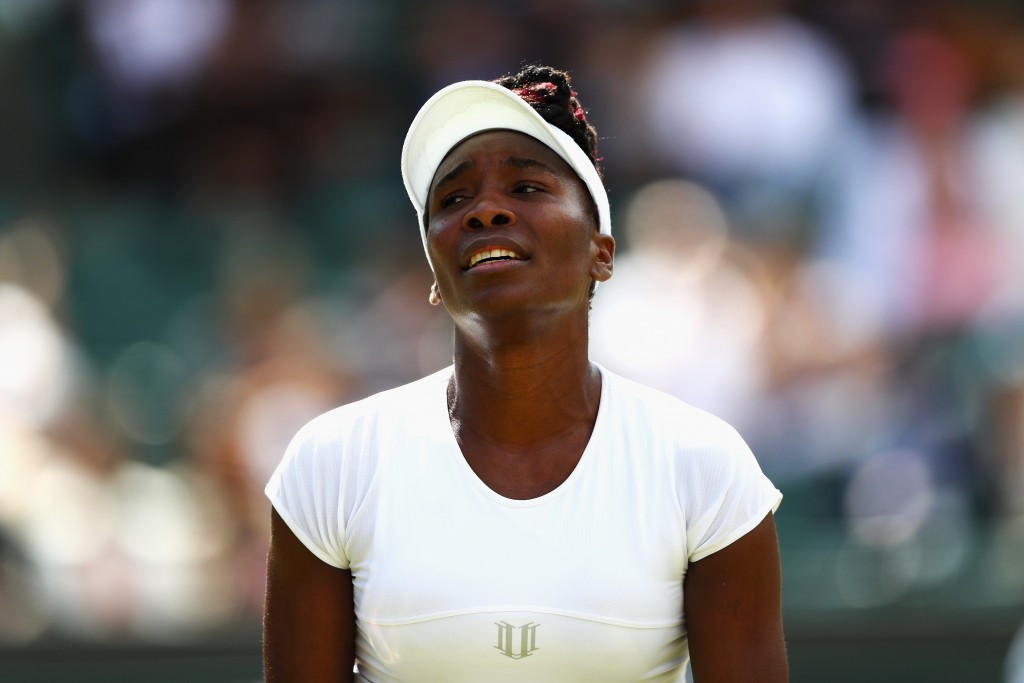 Venus Williams became the oldest Grand Slam semi-finallist for 22 years ©Getty Images