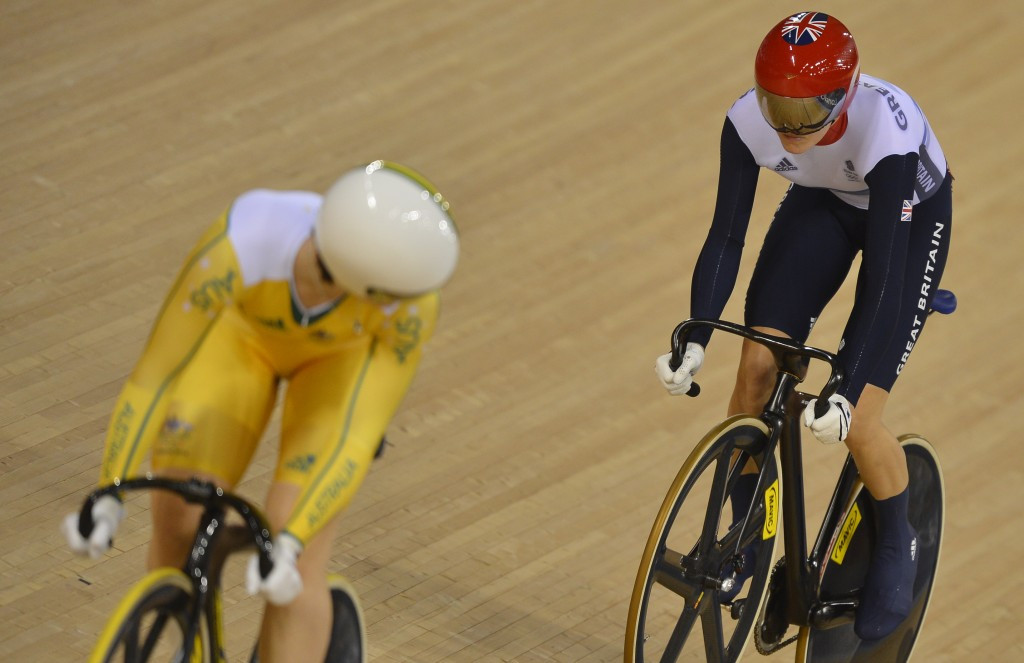 Anna Meares beat home favourite Victoria Pendleton to the sprint title at London 2012 ©Getty Images