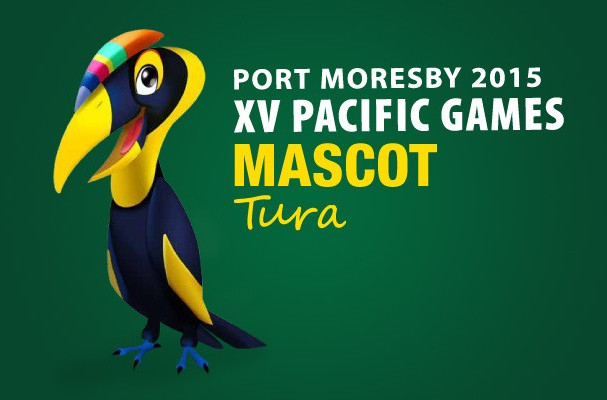 The toilet paper was branded with the logo of Tura the Kokomo, the 2015 Pacific Games' official mascot