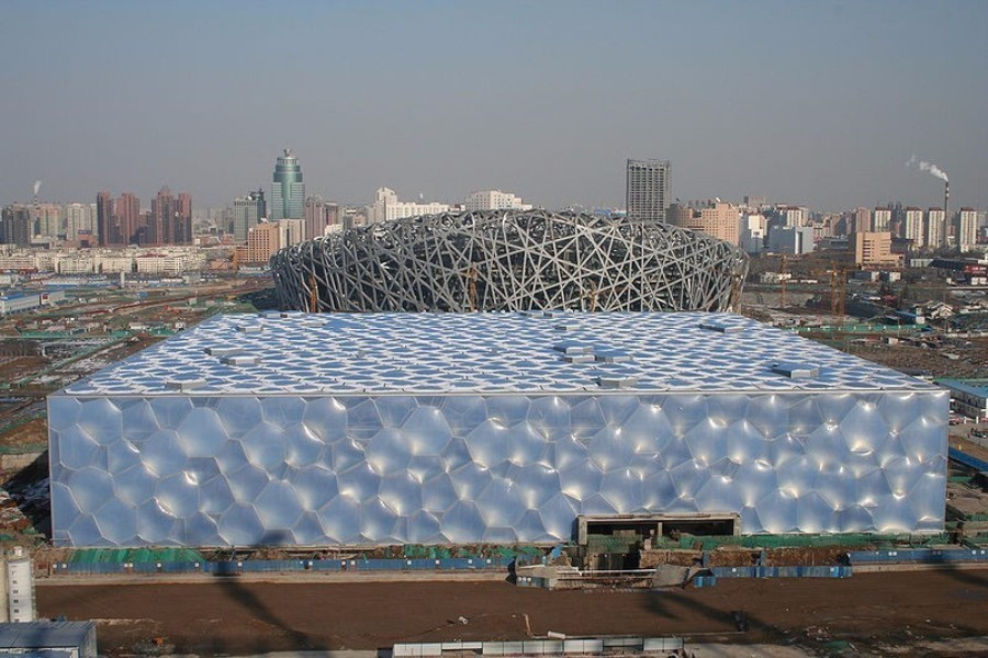 Beijing will host the 2017 Women's World Championships, where action could take place in the Water Cube venue set to be used at Beijing 2022 ©Getty Images
