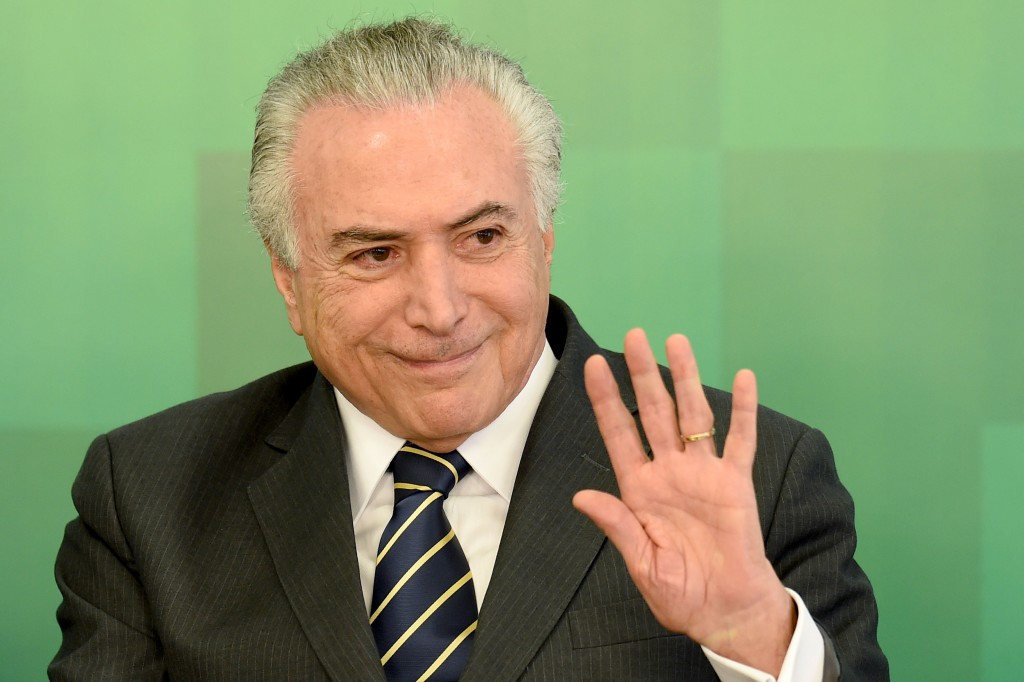 Michel Temer has sought to alleviate fears surrounding Rio 2016 ©Getty Images