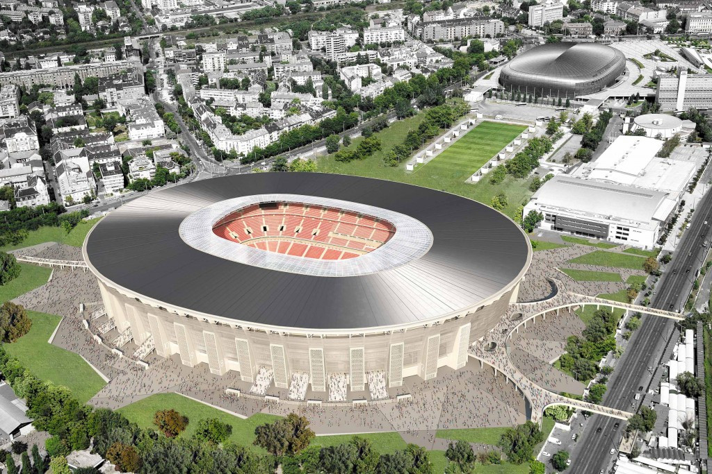 Budapest 2024 are considering the option of holding the Opening and Closing Ceremonies at the under-construction Ferenc Puskás Stadium ©Budapest 2024