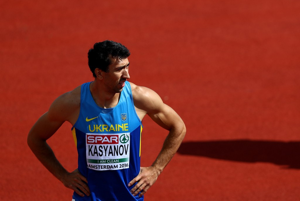 Ukraine's Oleksiy Kasyanov leads the way in the men's decathlon after five events ©Getty Images
