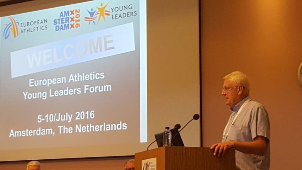 European Athletics President Svein Arne Hansen has officially opened the continental governing body’s Young Leaders Forum here today ©Athletics Community/Facebook