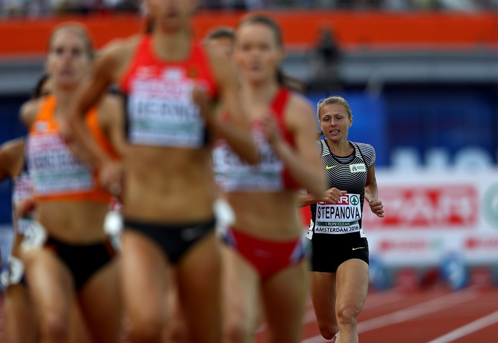 Yuliya Stepanova was disqualified in 800m heat at the European Athletics Championships ©Getty Images