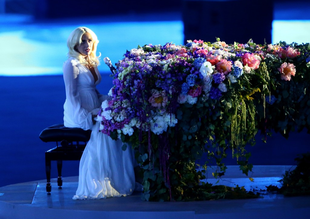 America's six-time Grammy Award winner Lady Gaga was the headline act of the Opening Ceremony