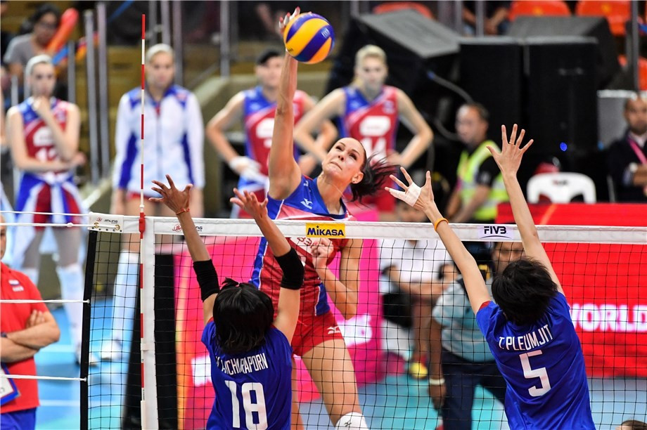Russia ended the hopes of hosts Thailand ©FIVB