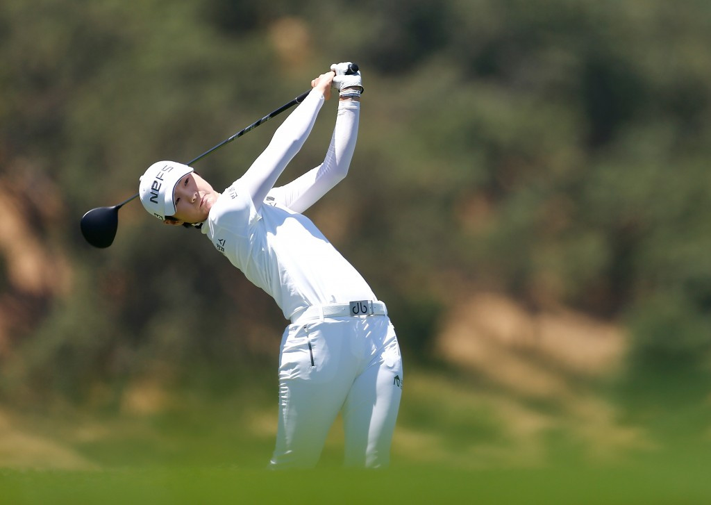 Sung Hyun Park has opened up a two shot lead in California ©Getty Images