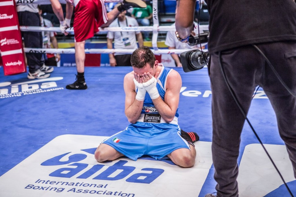 Italy’s Carmine Tommasone claimed a quota place in the 60kg lightweight competition ©AIBA