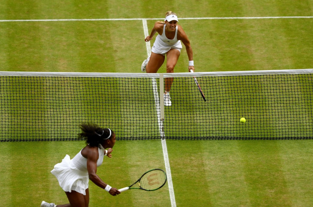 Despite Kerber's best efforts she lost the opening set 7-5 ©Getty Images