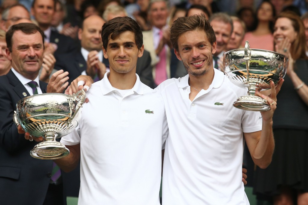 The duo secured their first Wimbledon title to justify their status as world number ones ©Getty Images