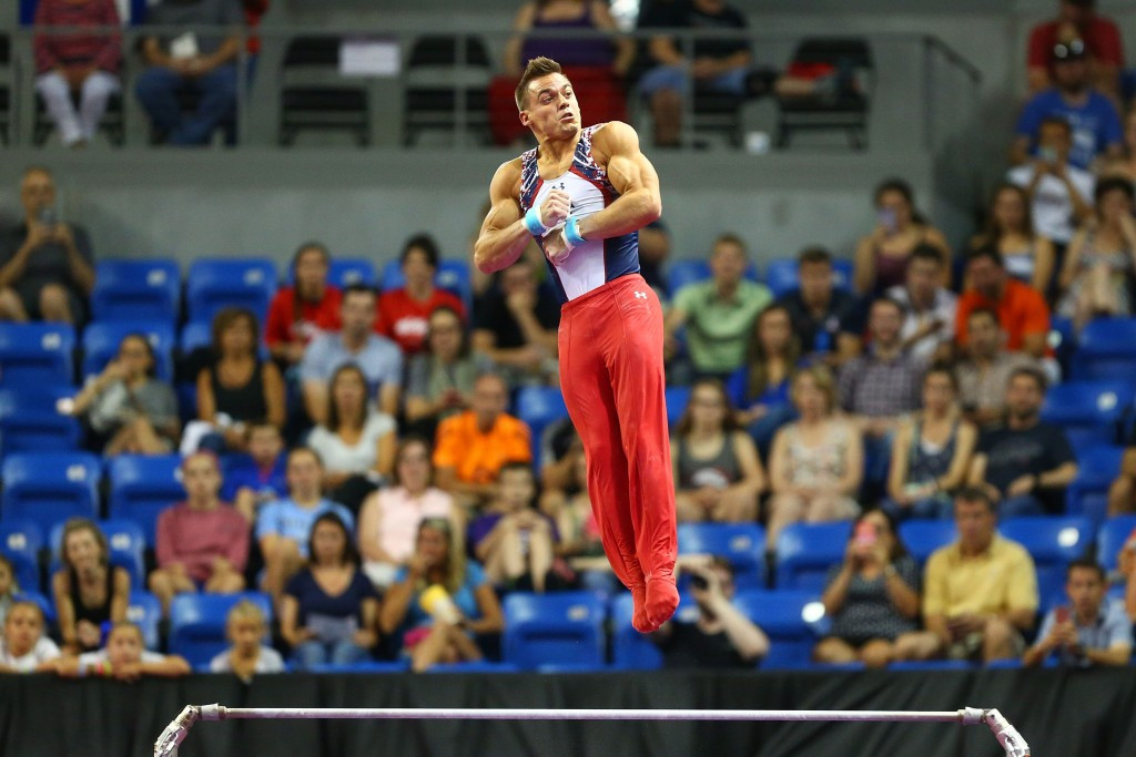 Sam Mikulak was also honoured for his performances at the US National Trials ©Getty Images