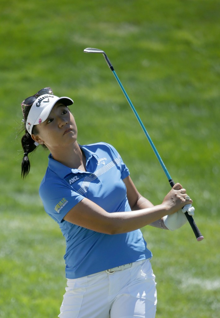 Lydia Ko has moved into the US Women's Open lead ©Getty Images