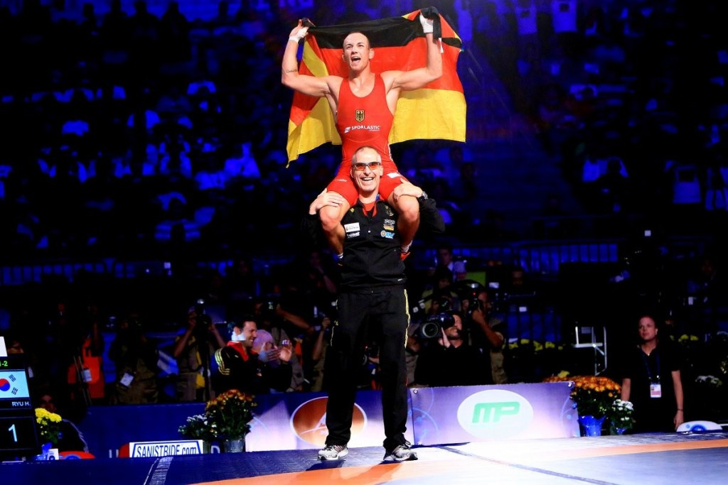 Frank Staebler earned a victory at the Pytlasinski Cup to remain as the lightweight number one ©UWW
