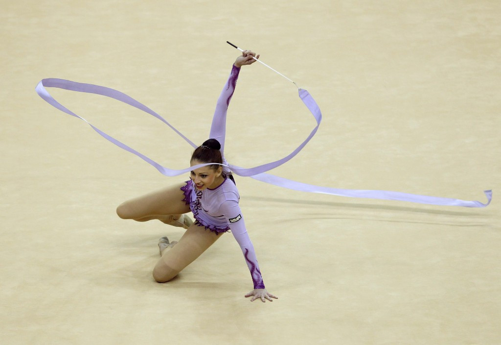 Bulgaria were competing in the absence of Tsvetelina Stoyanova as she continues her recovery from her fall last month ©Getty Images